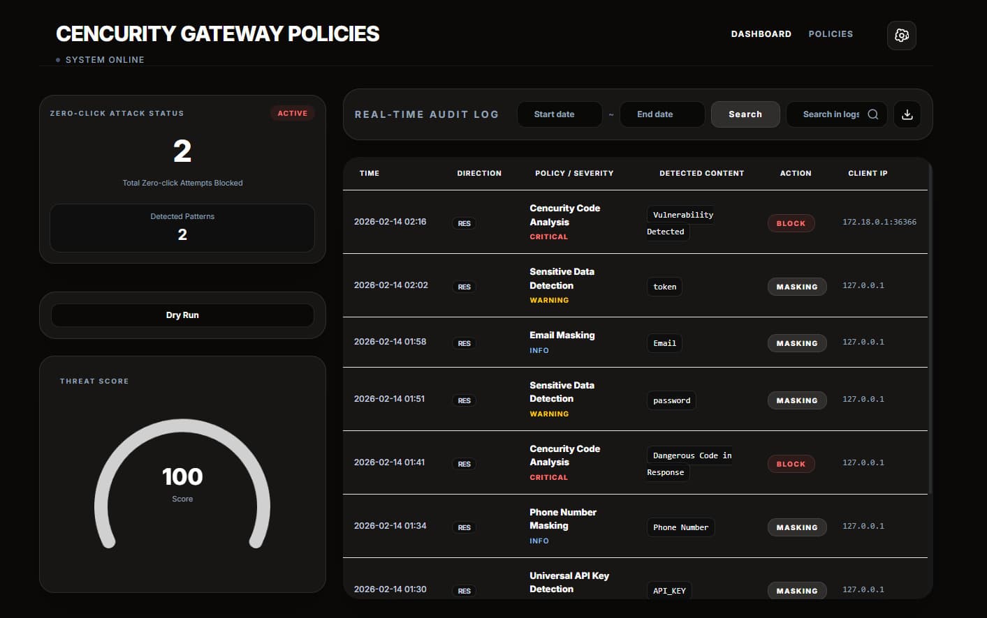 Product detail preview